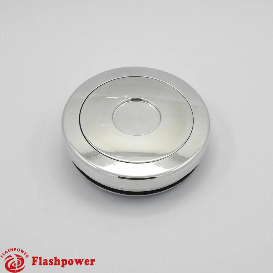 Billet Aluminum Steering Wheel Horn Button Small Plain