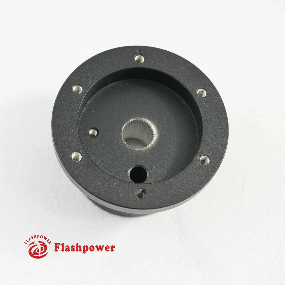 Flashpower Steering Wheel Short Hub Black Adapter for MG MGA MGB GT Roadster