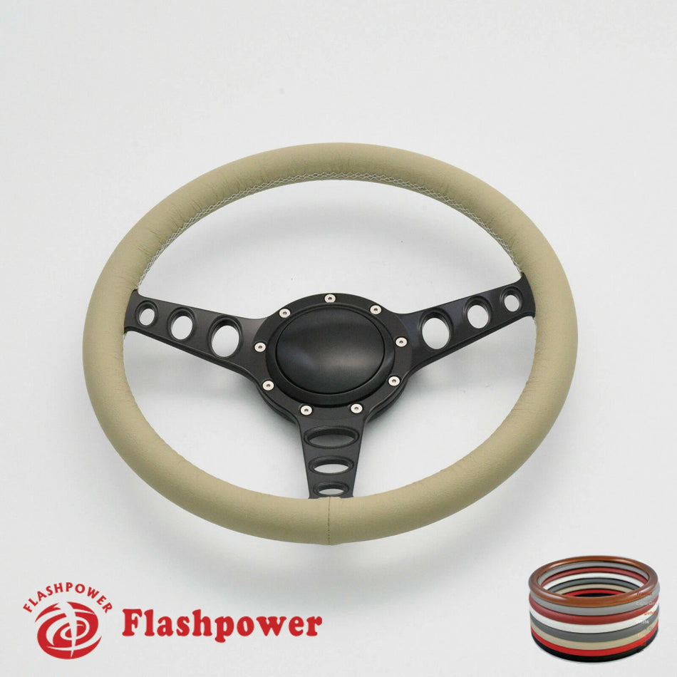 14'' Billet Steering Wheels Full Wrap Restoration Suburban El Camino GMC