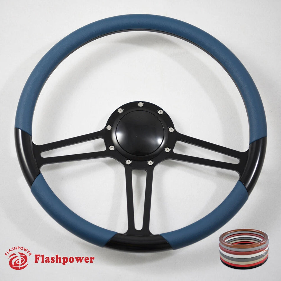 15.5'' Billet Steering Wheel Full Wrap Firebird GTO