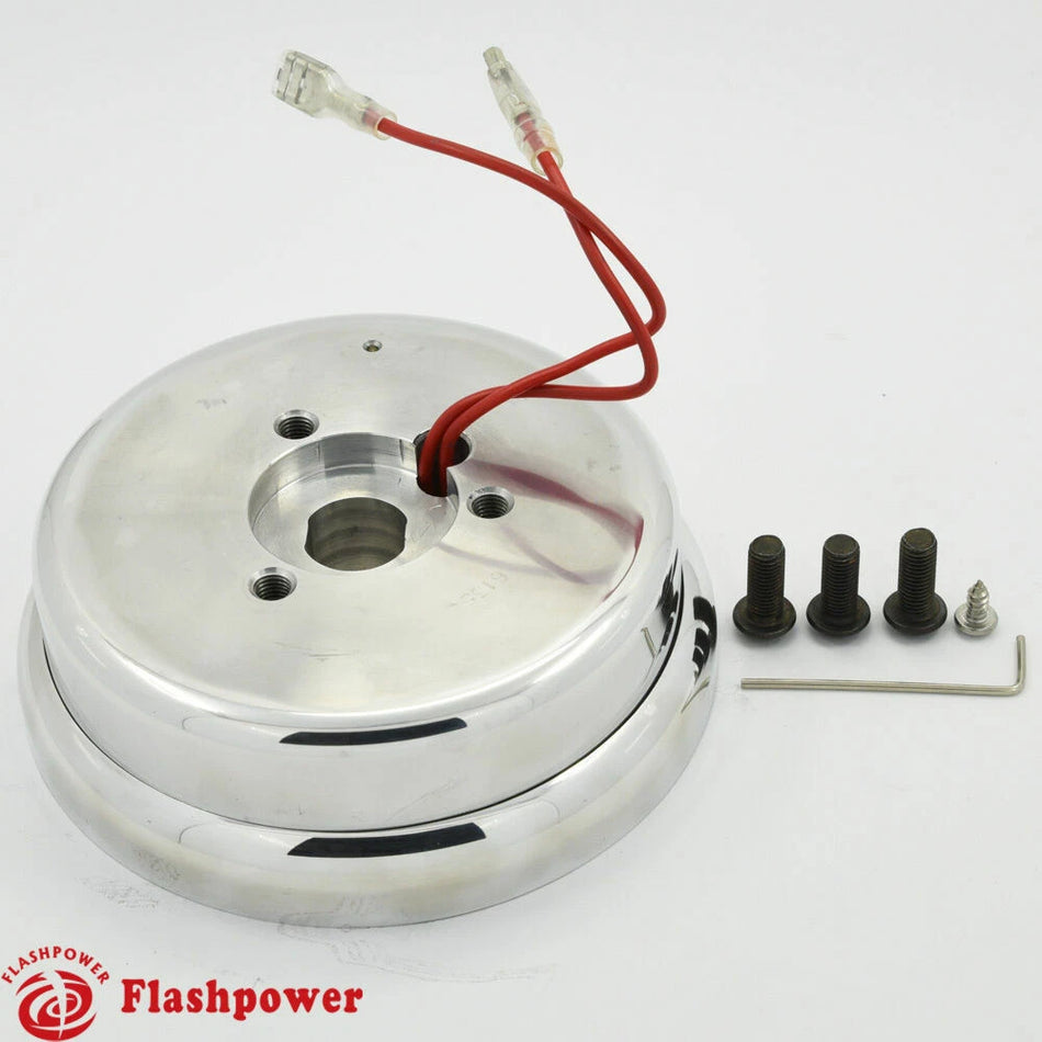 3 Bolt Steering Wheel Adapter Ford Escort Tempo Mustang Thunderbird Polish