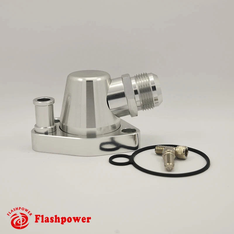 Ford Small Block Billet Swivel Water Neck/ Thermostat Hosing 16AN