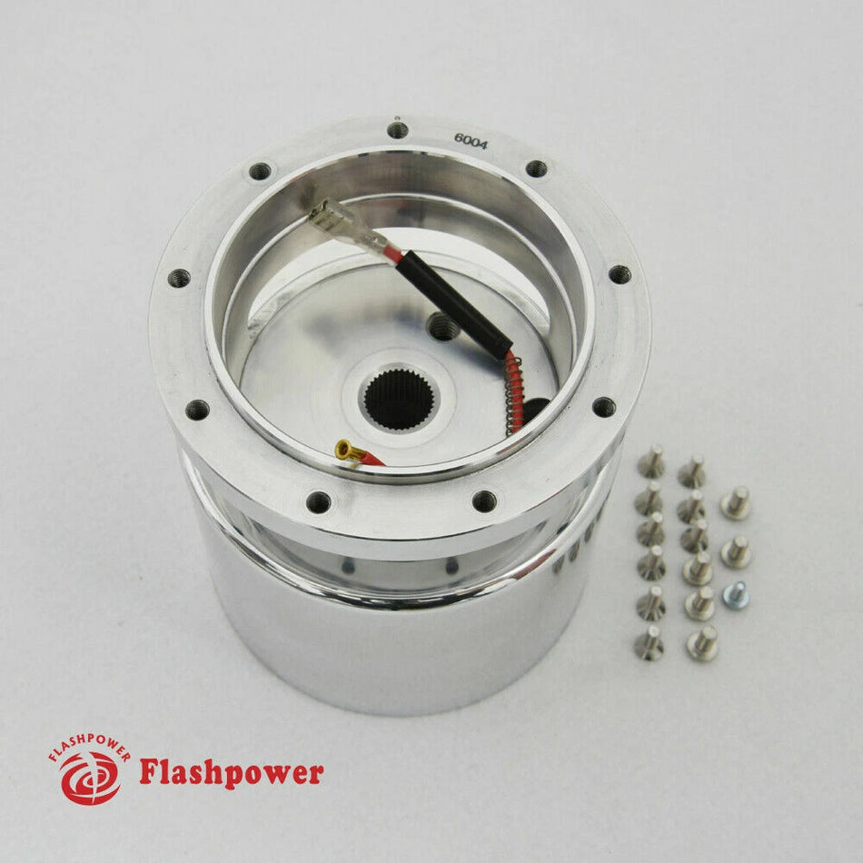 9 Bolt Steering Wheel Adapter Tilt Telescopic GM Buick Oldsmobile 69-83 Polished