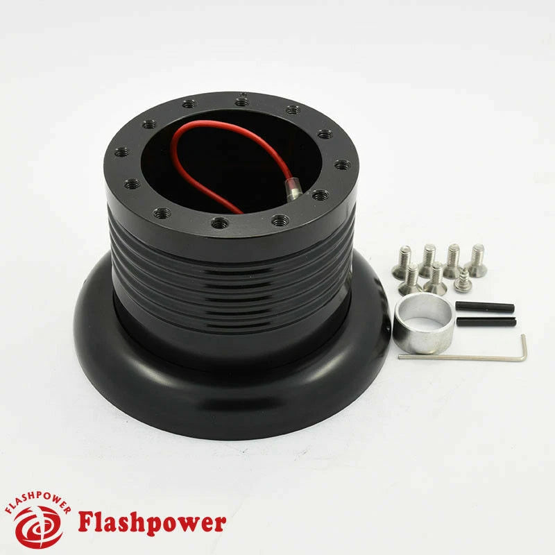 Steering Wheel Adapter Boss Kit 6 Bolt Chrysler Dodge Plymouth Imperial Black