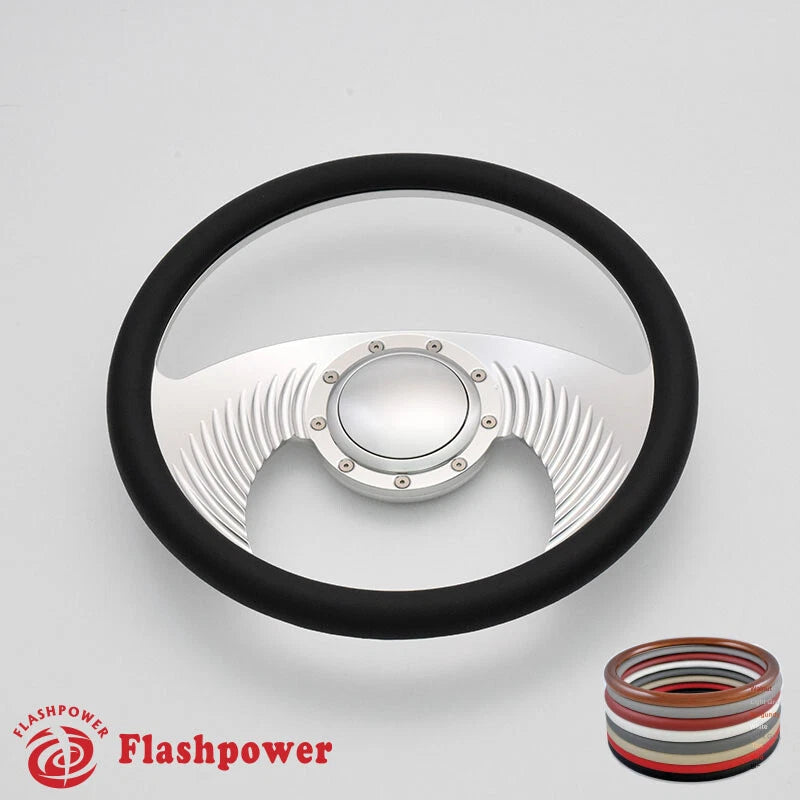 14'' Billet Steering Wheels Half Wrap Chrysler New Yorker Imperial Cordoba