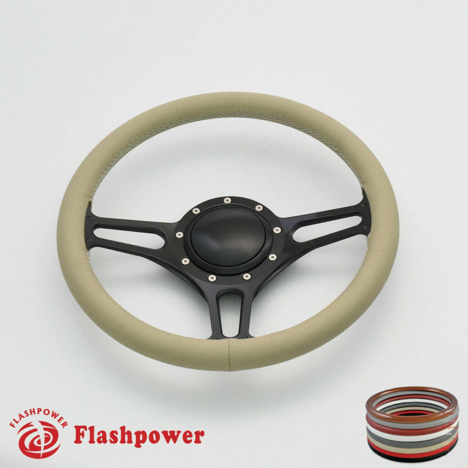 14'' Billet Steering Wheels Full Wrap GMC Trucks Blazer El Camino Jimmy